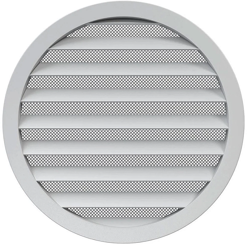 Решетка вентиляционная ERA РКМ Дн200х225 фланец, материал – алюминий